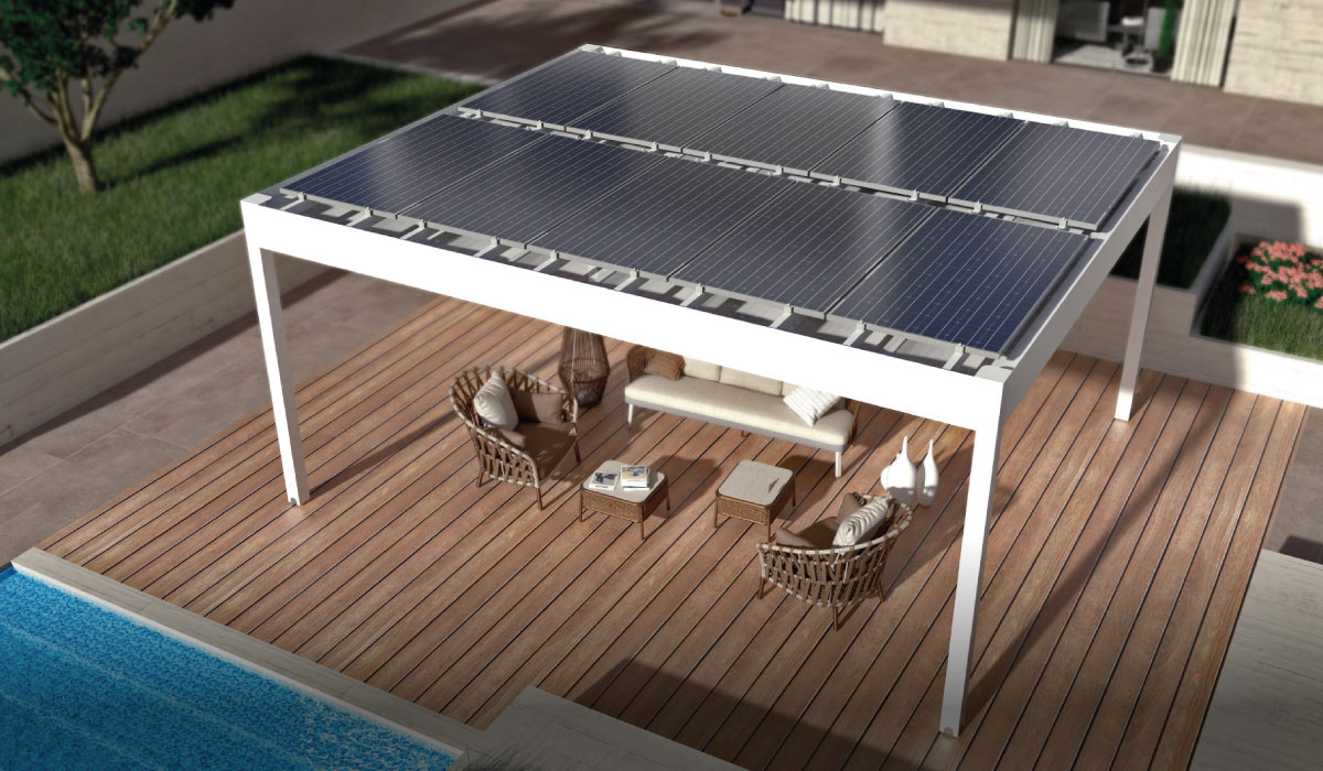 Solar Gazebo Naked Solar Power